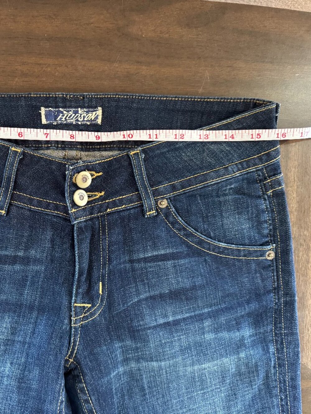 NWT Hudson Signature Boot Cut Low Rise Sz 28 - Picture 13 of 14